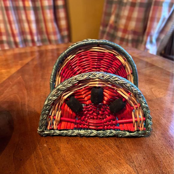 unbranded Other - Vintage Watermelon Napkin Holder Basket